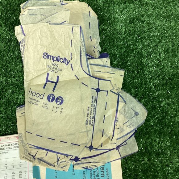 Simplicity 9050 Vintage Sewing Pattern Rabbit Pattern A Christmas Story - Picture 4 of 4